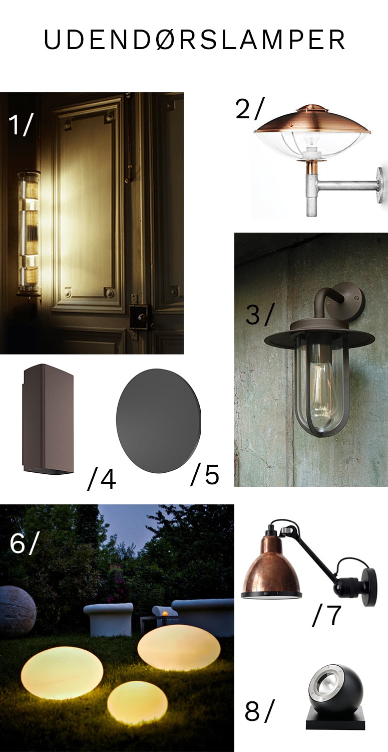 Udendørslamper