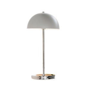Dyberg Larsen GARDA Table Lamp Portable White/Chrome