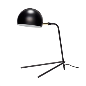 Hübsch Table lamp, metal, black 1 Black