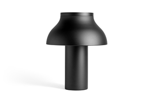 HAY PC Table Lamp L Soft black anodised alu