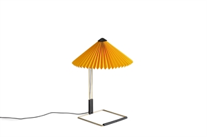 HAY Matin Table Lamp Ø300 Yellow shade