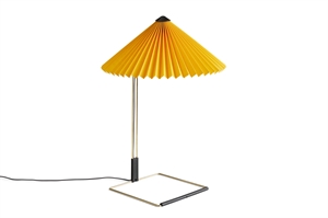 HAY Matin Table Lamp Ø380 Yellow shade
