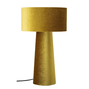 Bloomingville Table lamp, Yellow, Polyester PVC, Iron, Polyester