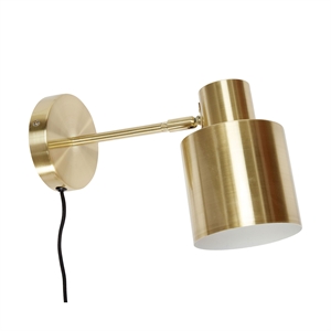 Hübsch Wall lamp, brass 3 Brass