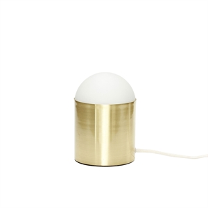 Hübsch Table lamp, glass / brass 2 Brass