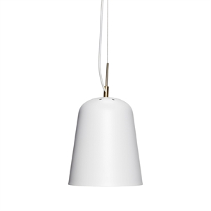 Hübsch Lamp, metal, white White/Brass