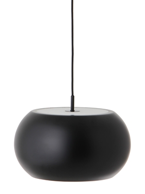 Frandsen bf 20 large metal pendant incl. ceiling canopy Black