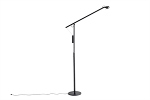 HAY Fifty-Fifty Floor Lamp Soft black
