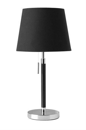 Frandsen venice metal table lamp with smooth shade WHITE / CHROME