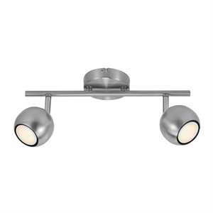 nordlux Chicago, 2-Track Silver