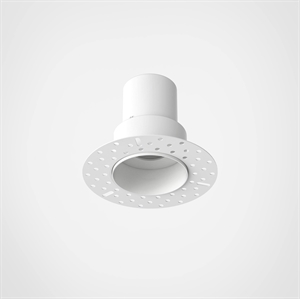 Astro Trimless Round Matt White