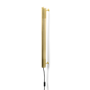 NUAD Radent Wall Lamp, Small Brass